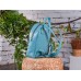 Рюкзак шкіряний BABAK Terra Blue 873092 блакитний