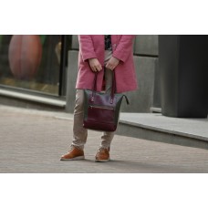 Сумка шкіряна BABAK Zippy Comb OB 858095/94 оливкова