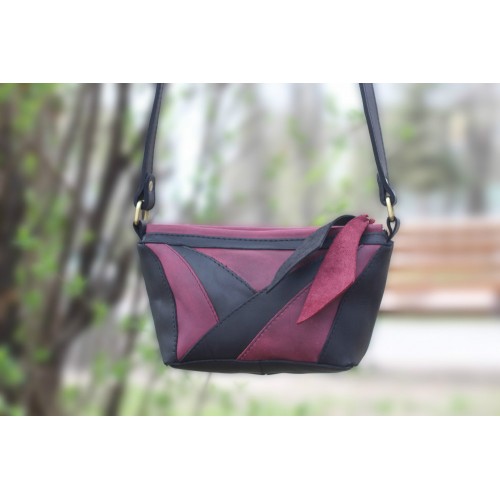 Сумка шкіряна BABAK Comb BMr 905076/66 чорна