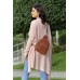 Сумка-рюкзак кожаная BABAK Sling-Bag Cognac 924065 коньяк