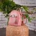 Рюкзак шкіряний BABAK Milashka 917093 рожевий