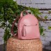 Рюкзак шкіряний BABAK Milashka 917093 рожевий