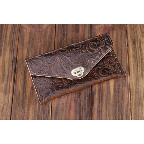 Портмоне шкіряне BABAK Nut 130Т 130083Т коричневе