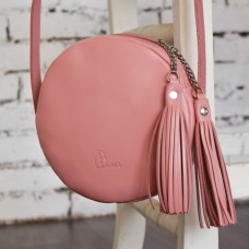 Сумка шкіряна BABAK Fantasy 901093 рожева