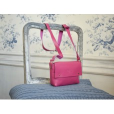 Сумка шкіряна BABAK Kolibri 877091 малинова