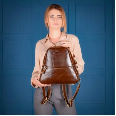 Рюкзак Шкіряний BABAK Trian Nut горіх