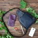 Сумка-рюкзак шкіряна BABAK Sling-Bag Black чорна