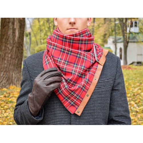 Шарф  Babak Scarf-roll 15 червоний