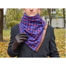 Шарф Babak Scarf-roll 16 синий