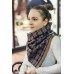 Шарф Babak Scarf-roll 12 темно-синий