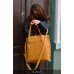 Жіноча шкіряна сумка Tote 857279 руда