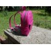 Женский кожаный рюкзак Terra Fuchsia 873081 малиновый