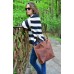 Женская кожаная сумка Tote Cognac 857065 коньяк
