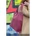 Женская кожаная сумка Tote Marsala 857066 бордо