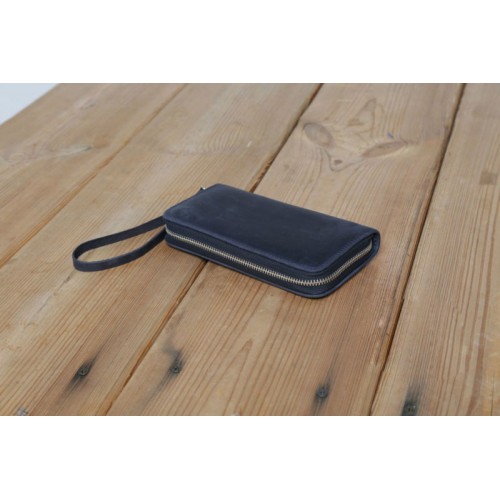 Шкіряне портмоне 124076 чорне