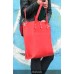Жіноча шкіряна сумка Tote Red 857078 червона