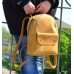 Женский кожаный рюкзак Terra Camel 873079 рыжий