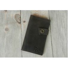 Шкіряне портмоне 121051коричневое