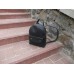 Женский кожаный рюкзак Terra Black 873076 черный