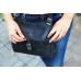 Женская кожаная сумка Burbua 859076 черная