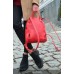 Женский кожаный рюкзак Terra Red 873078 красный
