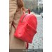 Женский кожаный рюкзак Terra Red 873078 красный