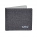 Чоловічий гаманець Baellerry Textile Mini чорний