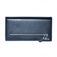 Мужское портмоне Baellerry Italia New черное с синим