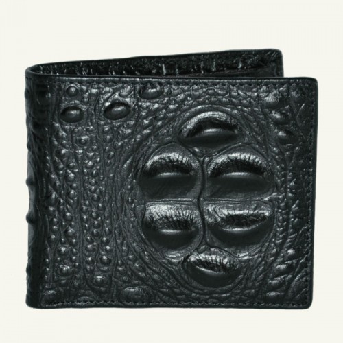 Мужской кошелек Baellerry Croco Mini черный