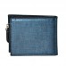 Мужской кошелек Baellerry Dual Calvin синий