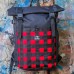 Міський рюкзак Bag Magic Tartan Red чорний