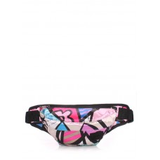 Напоясная сумка POOLPARTY Bumbag Blossom розовая