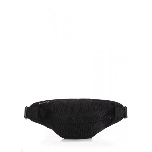 Напоясная сумка POOLPARTY Bumbag Mesh черная