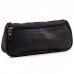 Жіноча косметичка шкіряна CB020101-black чорна