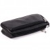 Жіноча косметичка шкіряна CB020101-black чорна