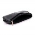 Женская косметичка кожаная CB020201-black кайман черная