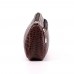 Жіноча косметичка шкіряна CB020202-brown  кайман коричнева