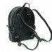 Жіночий шкіряний рюкзак B020101-black чорний