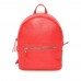 Жіночий шкіряний рюкзак B020104-red червоний