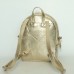 Жіночий шкіряний рюкзак B020110-gold золотий
