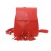 Жіночий шкіряний рюкзак B030101-red червоний