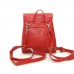 Жіночий шкіряний рюкзак B030101-red червоний