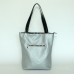 Сумка шкіряна жіноча S270107-silver срібло