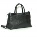 Сумка шкіряна жіноча S320201-black кайман чорна
