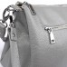 Сумка кожаная женская через плечо S360114-gray серая