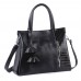 Сумка кожаная женская S370201-black черная