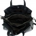 Сумка шкіряна жіноча S380201-black чорна