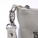 Сумка кожаная женская через плечо S410114-gray серая