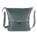 Сумка шкіряна жіноча через плече S420122-green зелена