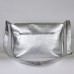 Сумка шкіряна жіноча через плече S460107-silver срібло